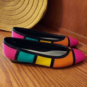 Vintage Colorblock Shoes